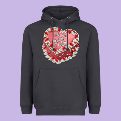 Self Love Heavyweight Hoodie Designed By Artiststas