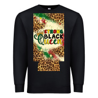 Black strong black queen 12 oz can cooler (slim) Premium Sweatshirt - Artiststas