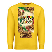 Lemon strong black queen 12 oz can cooler (slim) Premium Sweatshirt - Artiststas