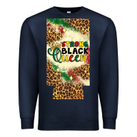 Navy strong black queen 12 oz can cooler (slim) Premium Sweatshirt - Artiststas