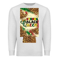 Oatmeal Heather strong black queen 12 oz can cooler (slim) Premium Sweatshirt - Artiststas