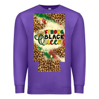 Purple strong black queen 12 oz can cooler (slim) Premium Sweatshirt - Artiststas