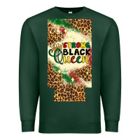 Sports Green strong black queen 12 oz can cooler (slim) Premium Sweatshirt - Artiststas