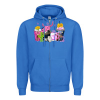 True Royal neon western coffee cups Zipper Hoodie - Zillion Design Studio