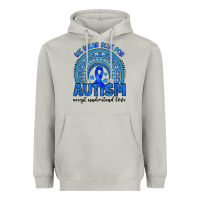 Moon Dust we wear blue for autism accept understand love Heavyweight Hoodie - Artiststas