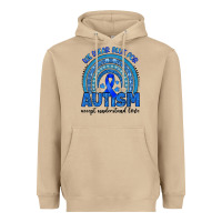 Mushroom we wear blue for autism accept understand love Heavyweight Hoodie - Artiststas