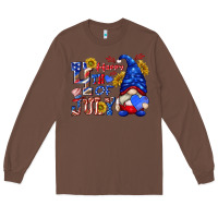 Chestnut happy 4 th of july Long Sleeve Tee - texasbilliewilder