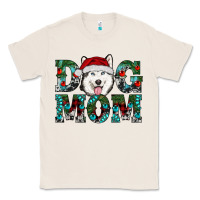 Natural christmas dog mom husky Classic Tee - RanaPortraitStore