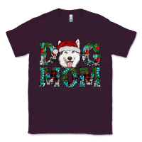 Plum christmas dog mom husky Classic Tee - RanaPortraitStore