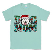 Seafoam christmas dog mom husky Classic Tee - RanaPortraitStore