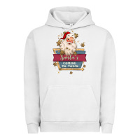 Pigment Lunar Rock santa's coming to town Urban Hoodie - MaliasSmallBusiness