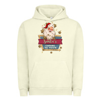 Santa's Coming To Town Urban Hoodie | Teevron