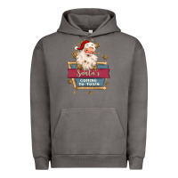 Pigment Tornado santa's coming to town Urban Hoodie - MaliasSmallBusiness