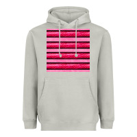 Moon Dust valentines day zebra stripes seamless pattern Heavyweight Hoodie - BundleAndBundleShop