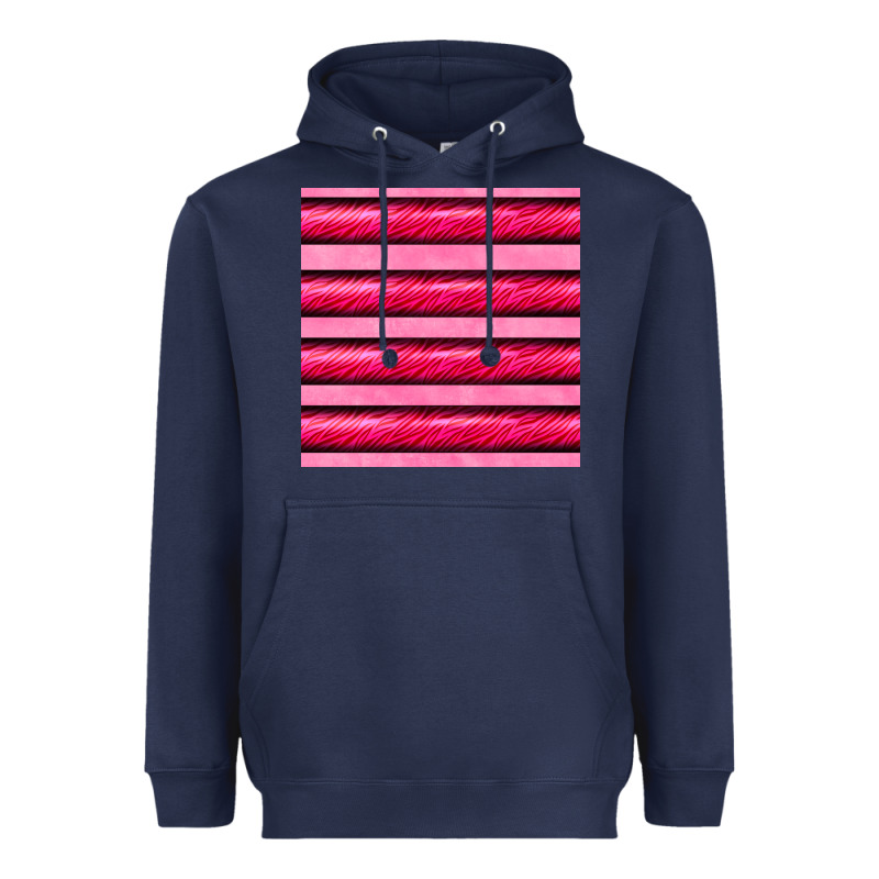 Valentines Day Zebra Stripes Seamless Pattern Heavyweight Hoodie by BundleAndBundleShop | Teevron