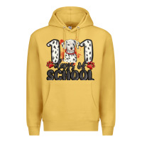 Antique Gold 101 days of school Premium Hoodie - MaliasSmallBusiness