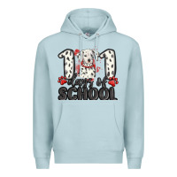 Blue Mist 101 days of school Premium Hoodie - MaliasSmallBusiness