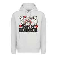 Dove Grey 101 days of school Premium Hoodie - MaliasSmallBusiness