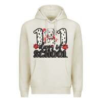 Oatmeal Heather 101 days of school Premium Hoodie - MaliasSmallBusiness