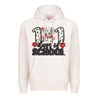 Pale Pink 101 days of school Premium Hoodie - MaliasSmallBusiness