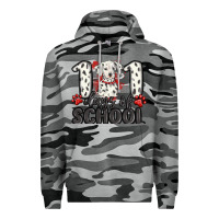Slate Camo 101 days of school Premium Hoodie - MaliasSmallBusiness