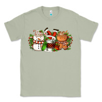 Matcha Christmas coffee cups Classic Tee - FaDigitalArtStudio