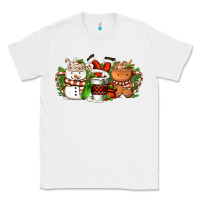 White Christmas coffee cups Classic Tee - FaDigitalArtStudio