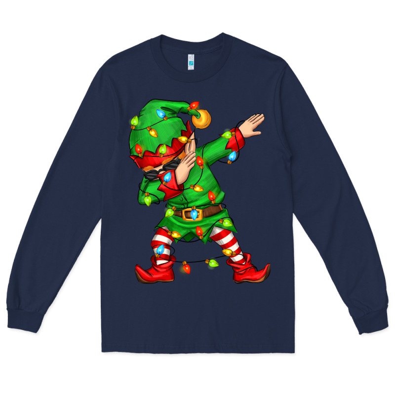 Dabbing Elf Long Sleeve Tee by Zillion Design Studio | Teevron