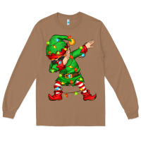 Toasted Coconut dabbing elf Long Sleeve Tee - Zillion Design Studio