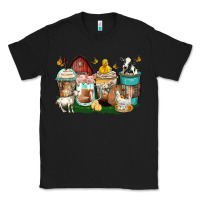 Black farm animals coffee cups Classic Tee - Zillion Design Studio