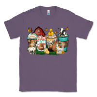 Lavender farm animals coffee cups Classic Tee - Zillion Design Studio