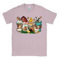 Lilac farm animals coffee cups Classic Tee - Zillion Design Studio