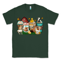 Sports Green farm animals coffee cups Classic Tee - Zillion Design Studio