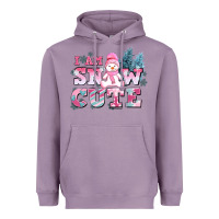 Lavender i am snow cute Heavyweight Hoodie - AdoDesignShop