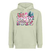 Matcha i am snow cute Heavyweight Hoodie - AdoDesignShop