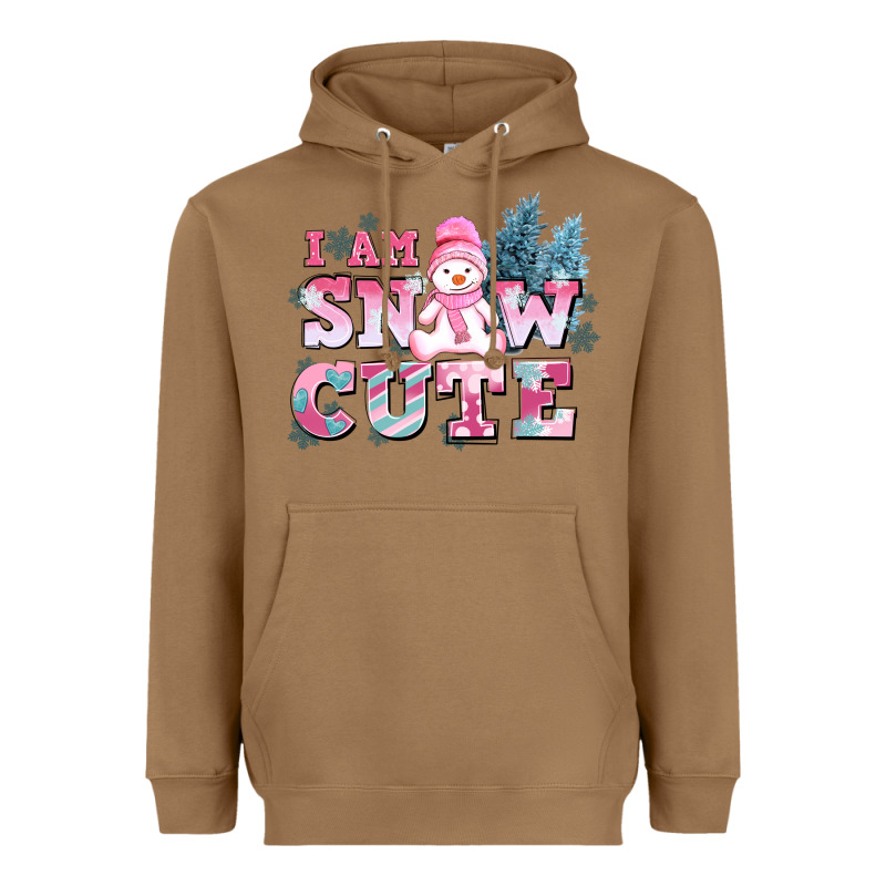 I Am Snow Cute Heavyweight Hoodie by AdoDesignShop | Teevron