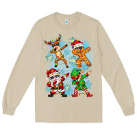Mushroom dabbing christmas Long Sleeve Tee - Zillion Design Studio
