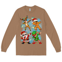 Toasted Coconut dabbing christmas Long Sleeve Tee - Zillion Design Studio