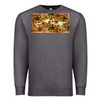 Charcoal Heather juneteenth sunflower's licence plate template Premium Sweatshirt - Artiststas