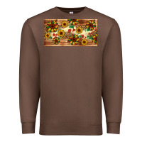 Chestnut juneteenth sunflower's licence plate template Premium Sweatshirt - Artiststas