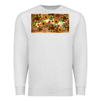 Oatmeal Heather juneteenth sunflower's licence plate template Premium Sweatshirt - Artiststas