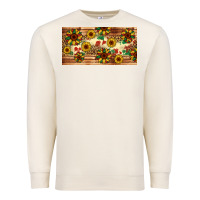 Sandshell juneteenth sunflower's licence plate template Premium Sweatshirt - Artiststas