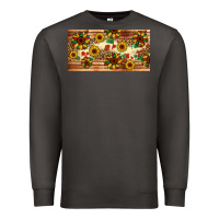 Smoke juneteenth sunflower's licence plate template Premium Sweatshirt - Artiststas