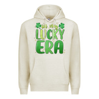 Oatmeal Heather in my lucky era st. patrick's day Premium Hoodie - MaliasSmallBusiness