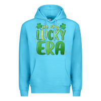 Ocean Blue in my lucky era st. patrick's day Premium Hoodie - MaliasSmallBusiness