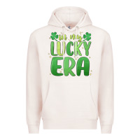 Pale Pink in my lucky era st. patrick's day Premium Hoodie - MaliasSmallBusiness