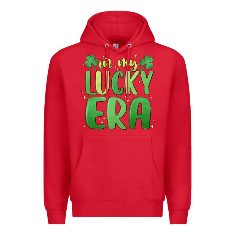 In My Lucky Era St. Patrick's Day Premium Hoodie by MaliasSmallBusiness | Teevron