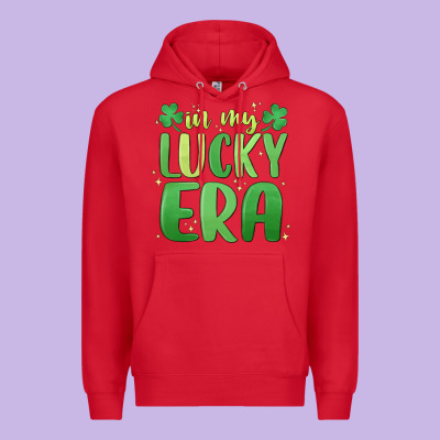 In My Lucky Era St. Patrick's Day Premium Hoodie Designed By Maliassmallbusiness