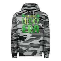 Slate Camo in my lucky era st. patrick's day Premium Hoodie - MaliasSmallBusiness