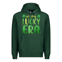 Sports Green in my lucky era st. patrick's day Premium Hoodie - MaliasSmallBusiness